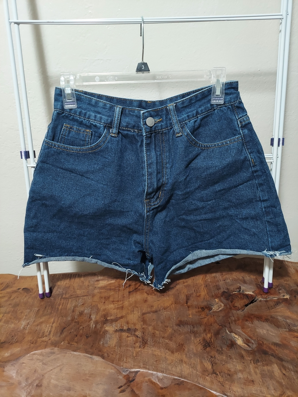 High-Waist Women's Baggy Jean Shorts